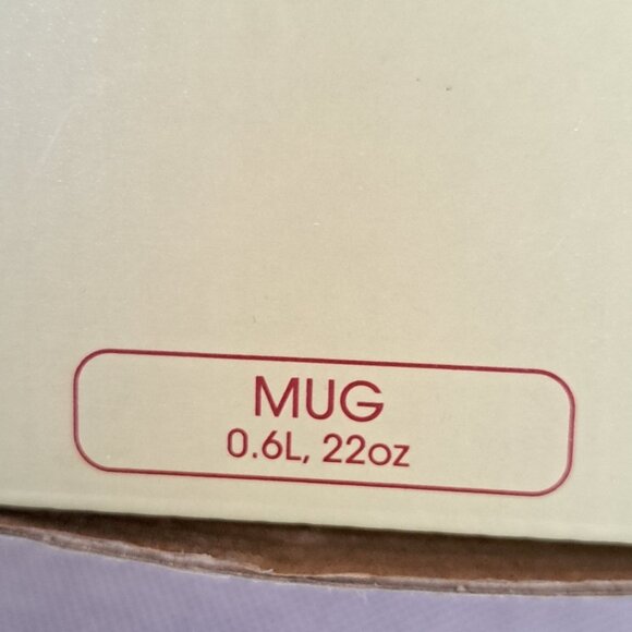 SPODE: "CHRISTMAS TREE" 22 OZ LATTE MUG IN ORIGINAL BOX - Picture 3 of 11